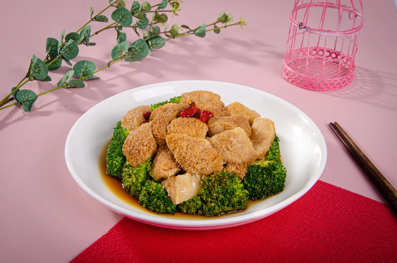 Golden Hericium Mushroom Meat